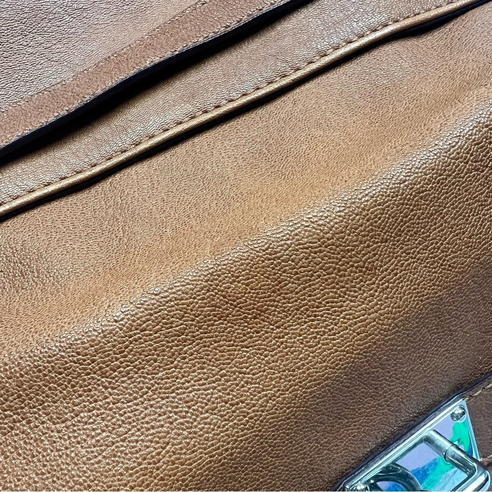 Michael Kors Brown Leather Chain-Handle Wristlet Clutch - Picture 11 of 11